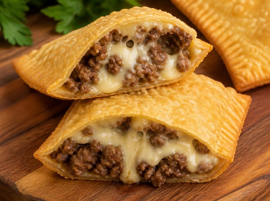 Pastel de Carne com Queijo