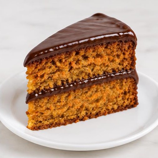 Bolo de Cenoura com Chocolate